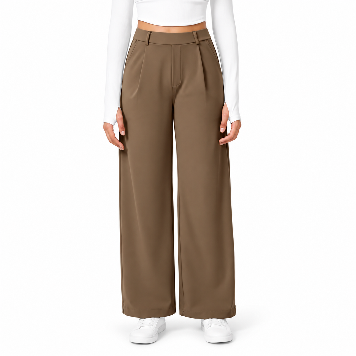Pantalón de Vestir Elástico - OffiFlex