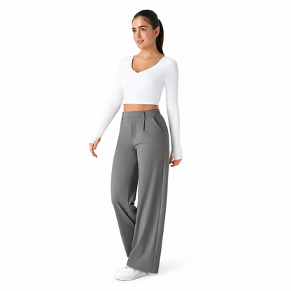 Pantalón de Vestir Elástico - OffiFlex