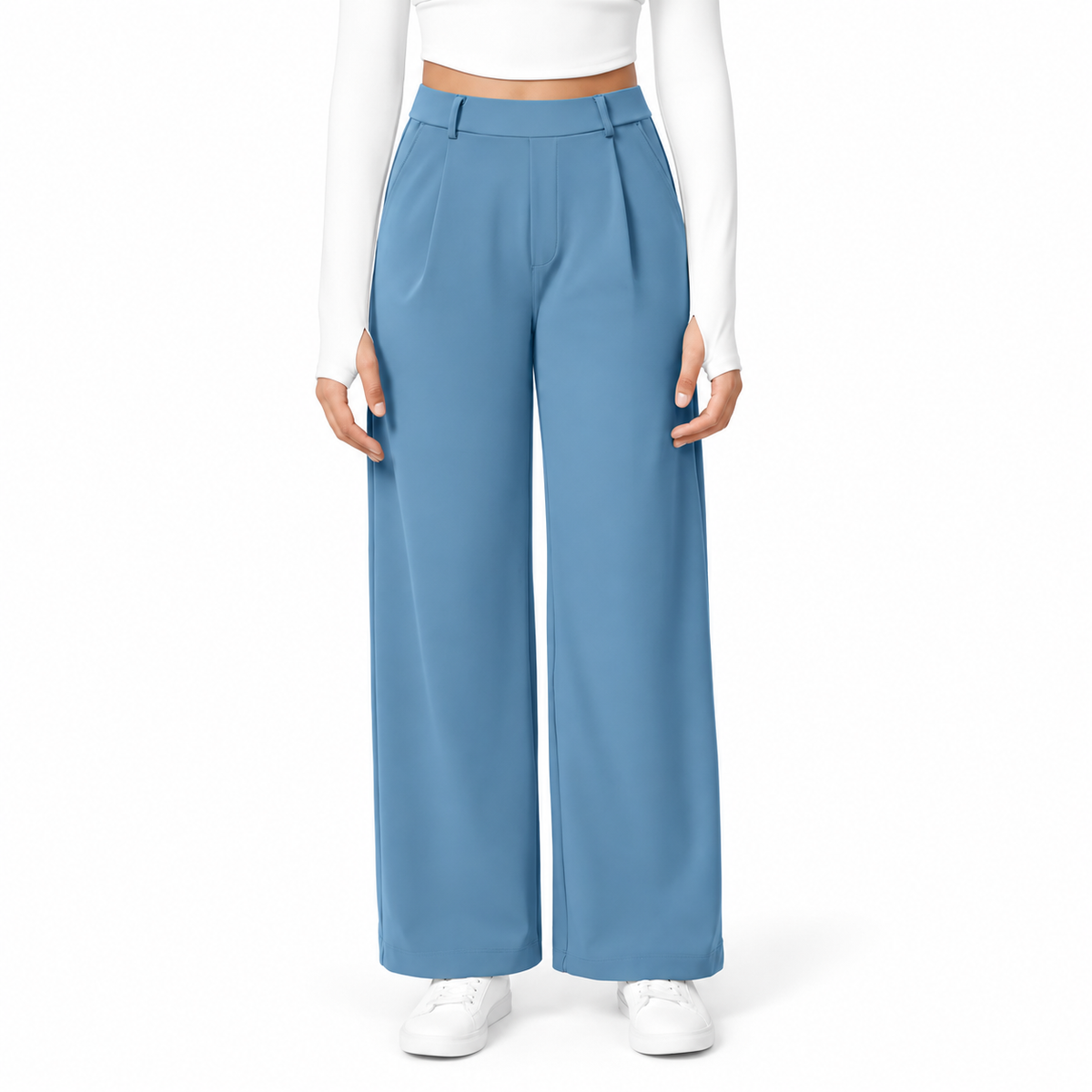 Pantalón de Vestir Elástico - OffiFlex