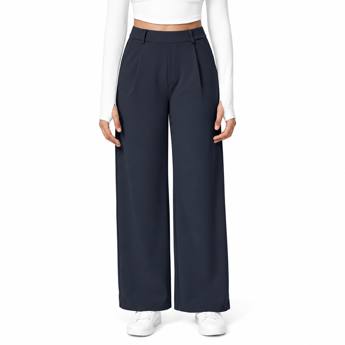 Pantalón de Vestir Elástico - OffiFlex