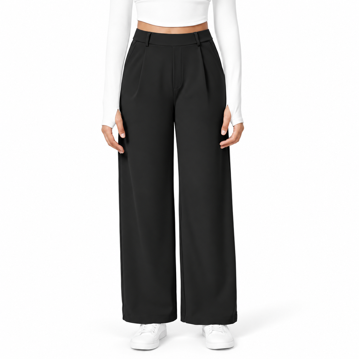 Pantalón de Vestir Elástico - OffiFlex